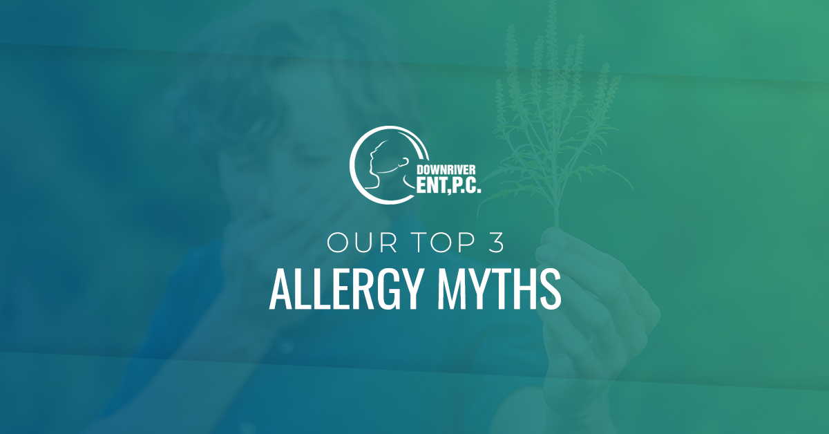 Top 3 Allergy Myths Banner