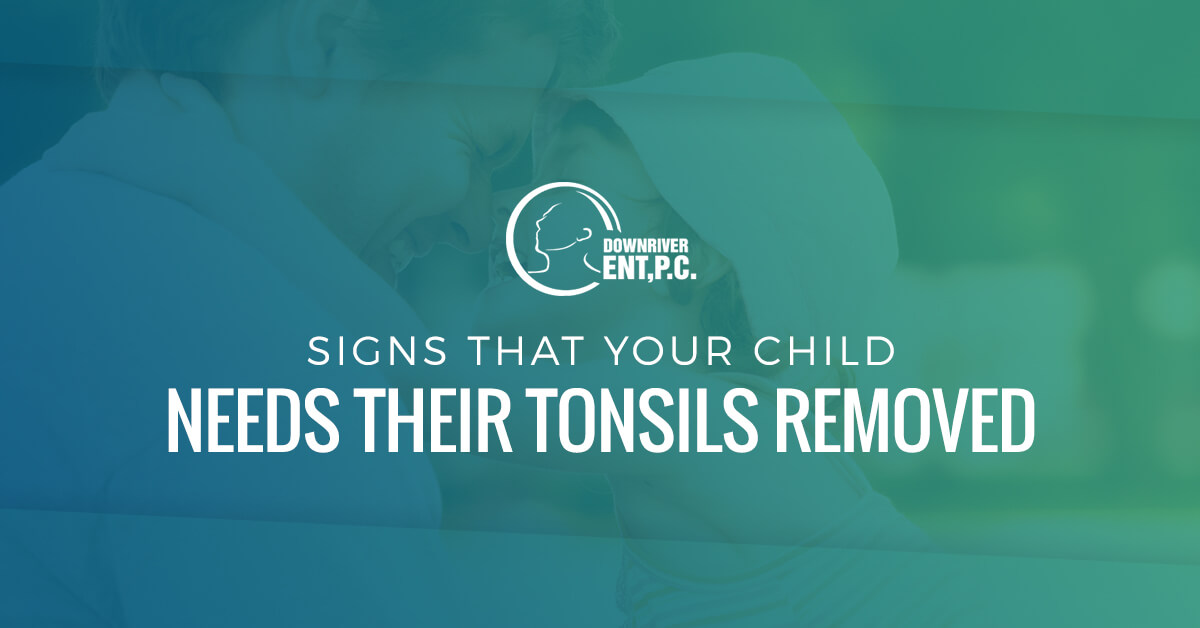 Signs Your Child Needs Their Tonsils Removed Banner