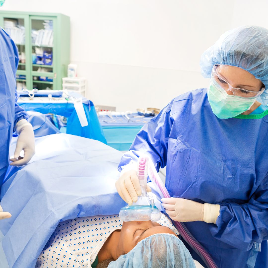 patient going into surgery